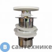 Донный клапан Salini D504 S-Stone для раковины матовая белый (16232WM)