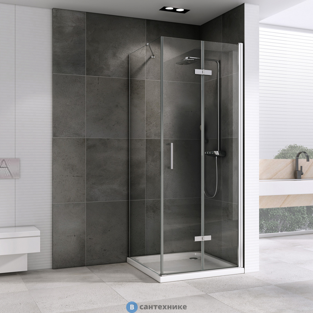 Душевой уголок ABBER Zart AG08090P-S101