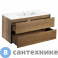 картинка Тумба под раковину Vincea Gio 1000 подвесная, 2 выкатных ящика soft-close, T.Oak (VMC-2G100TO)
