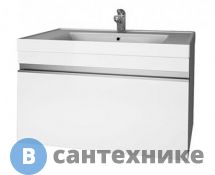 Тумба под раковину Dreja Grace 70, белый лак, 1 ящ (99.0910)