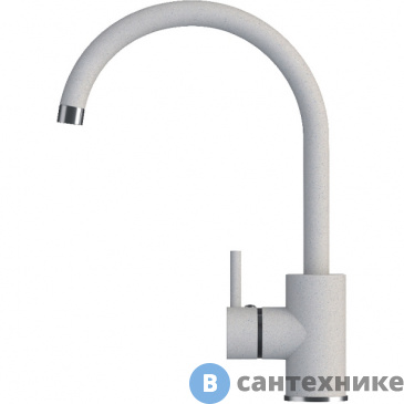 картинка Смеситель Polygran Элара 349477 кухонный №14 серый