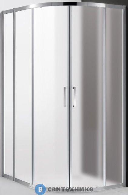 Душевой уголок Cezares MOLVENO-RH-2-100/80-P-Cr (1000x800x1900) без поддона