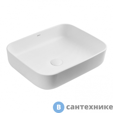 картинка Раковина  ABBER Rechteck AC2202MW белая матовая