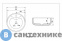 картинка Раковина ABBER Bequem AC2104 накладная белая