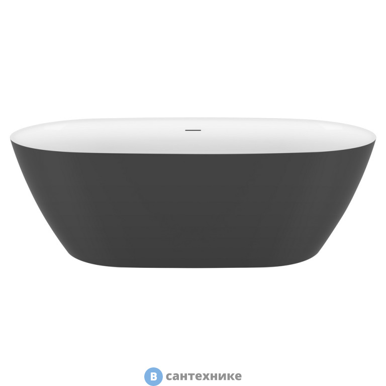 Акриловая ванна Black&White SB330 Grey (1700x780x600)