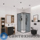 картинка Душевая кабина Niagara NG-6902GQ black (1000х1000х2100)