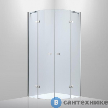 картинка Душевое ограждение Black&White S701 (900X900X2000)