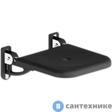 картинка Сиденье KOLO L62001000 для душа LEHNEN CONCEPT PRO со сливным отверстием (нержавеющая сталь)