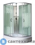 Душевая кабина МОНОМАХ Б/К 120/90/24 МЗ L б/крыши, 1200*900*2060, асимметричная (10000005813)