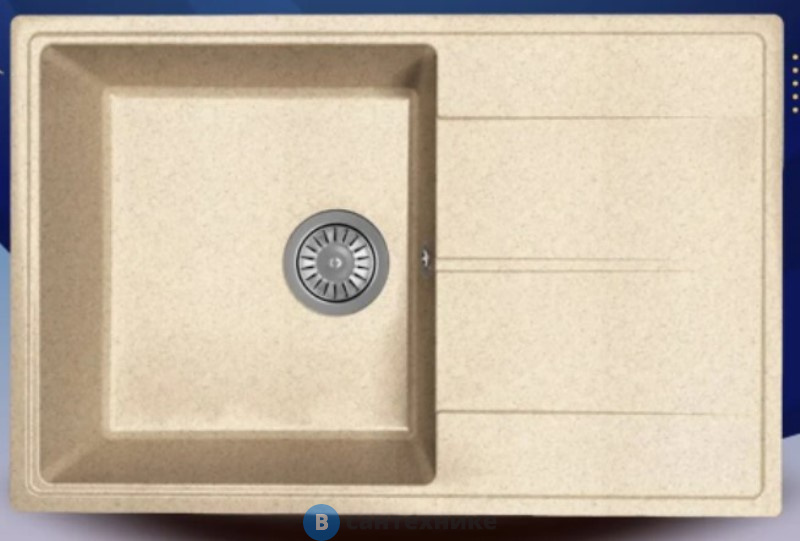 Кухонная мойка Dr. Gans Оливия 740, терра СМс (25.150.C0740.405)