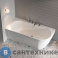 картинка Акриловая ванна Ravak FREEDOM Corner P 1700x800 пристенная (слив-перелив - чёрный) (XC00100042)