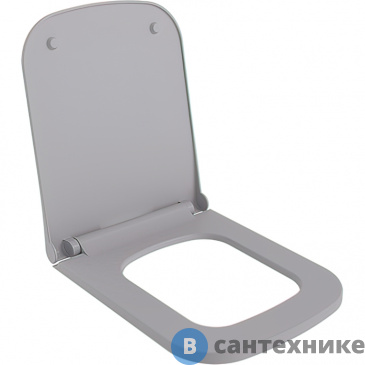 картинка Сиденье д/унитаза Ambassador Benefit 202T20301S (тонкое) серое матовое