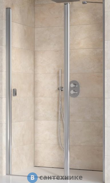 Душевая дверь Ravak Chrome CSD2-100 блестящий+стекло Transparent (0QVACC00Z1)