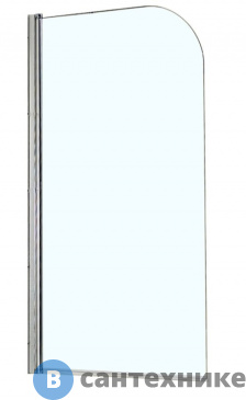 картинка Душевая шторка AZARIO MERRIT AZ-NF6211 700*1500 пр-ль серебро, стекло прозр 5 мм. (NF6211 700)