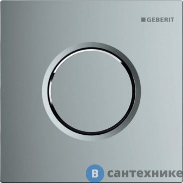 картинка Кнопка смыва Geberit 116.011.21.5 ручной пневмопривод SIGMA 01 (хром)