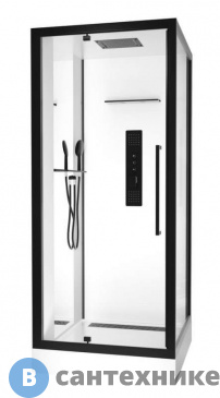 картинка Душевая кабина Black&White G8022 (900х900х2150)