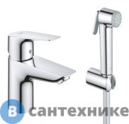 Смеситель Grohe BAU EDGE 23757001 для раковины (хром)