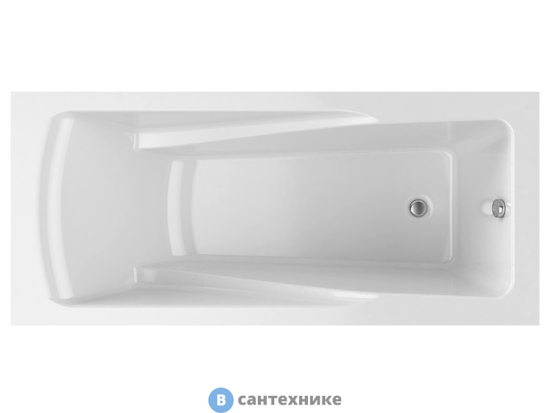 Ванна акриловая Timo HELLA1775 (1700*750*630), без каркаса и сифона