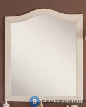 картинка Зеркало Cezares RUBINO.SP.BLO Bianco laccato opaco (98x112)