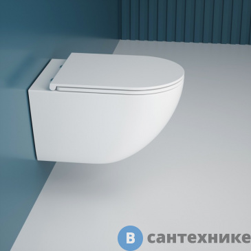 картинка Унитаз подвесной ESBANO FORTEX-53T сиденье дюропласт