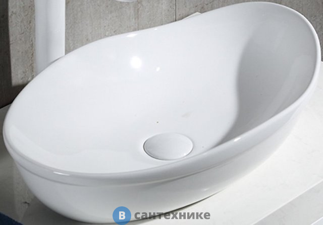 Раковина BelBagno BB1362 овальная (520x340x150)