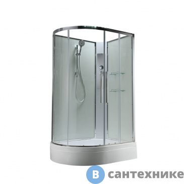 картинка Душевая кабина AvaCan EM3912RNT без крыши прозрачная (EM3912RNT)