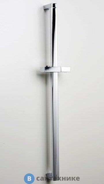 Стойка для душа WasserKRAFT A037 79 см нержавеющая сталь, хромоникелевое покрытие, ABS-пластик