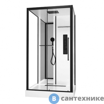 картинка Душевая кабина Black&White G8028 (1150х900х2150)