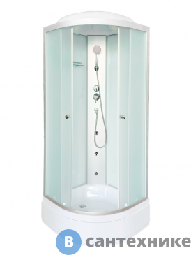 картинка Душевая кабина DTO LM710 с гидромассажем