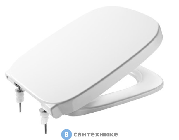 Крышка-сидение Roca 8019D0004 Debba /42,5х35,5х5/ (бел)