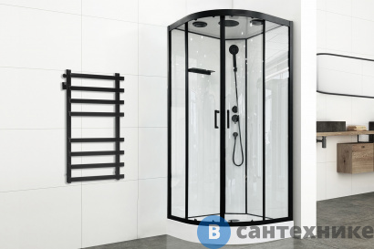 картинка Душевая кабина Royal Bath FATO RB 90HK-T-BL (прозрачное) (RB90HK-T-BL FATO)