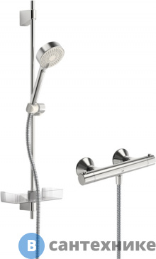 картинка Смеситель Oras Safira 1349U для душа, с душевым комплектом