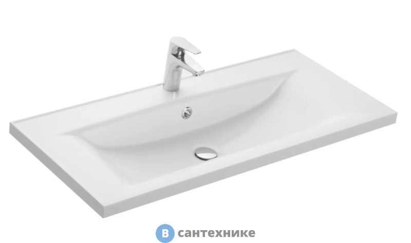 Раковина Акватон Айрис 1000 белая (1A723031AG010)