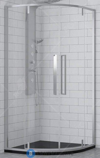 Душевой уголок RGW SV-53 80*80*200 полукруг/хром/прозрачное/6 мм (06325388-11) без поддона