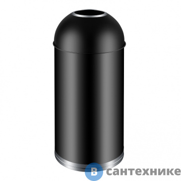 картинка Ведро WELTWASSER ROBBY BL 70L, черный матовый (10000011268)