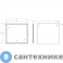 картинка Зеркало CEZARES INTERNI интерьерное с контурной подсветкой, сенсорным выключателем и подогревом CZR-SPC-INT-1000-900-LED-TCH-WARM-BL, 1000x900, Bianco Lucido