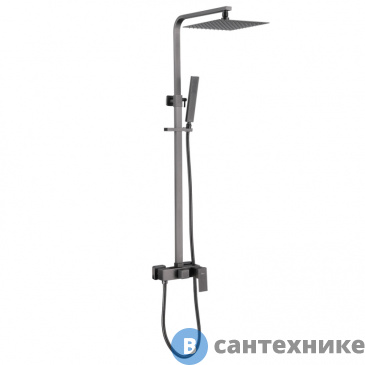 картинка Душевая стойка ABBER Daheim AF8220NG без излива, никель