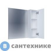 Шкаф-зеркало Grossman НЕО-50 см универсал. в краске, белый (205021-1K)