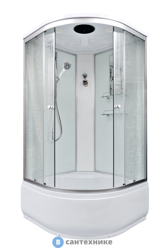 Душевая кабина Deto ЕМ4590 стандартная (900*900*2200)