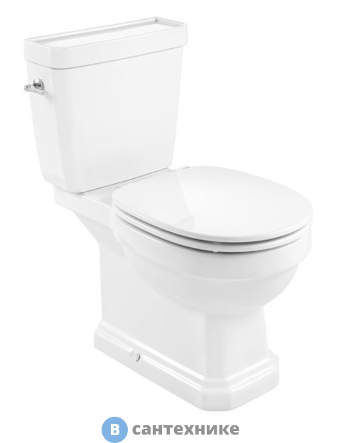 Унитаз напольный Roca CARMEN 3420A7000 двойной выпуск rimless (без бачка)