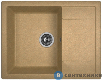 картинка Кухонная мойка Dr. Gans Техно 650, терракота СМс (25.030.C0650.406)