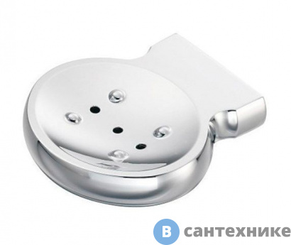 картинка Мыльница WasserKRAFT Berkel K-6869 решетка металл, хромоникелевое покрытие