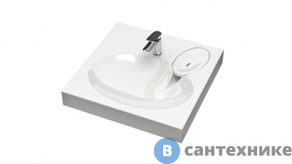 картинка Раковина BERGG ZETT lab СМАЙЛ V55D1 (C055D001-K)