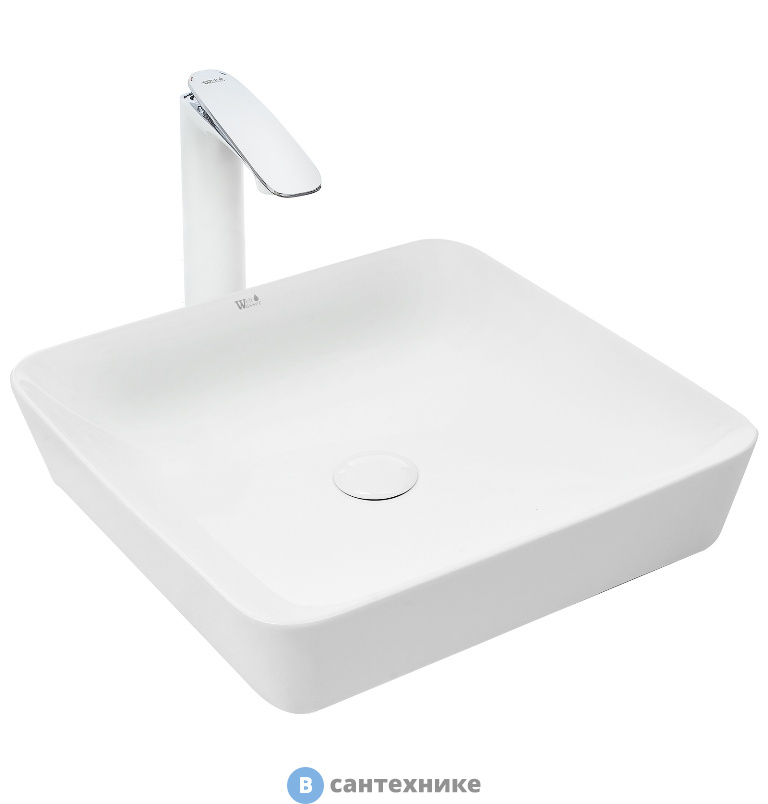 Раковина WELTWASSER ELBACH 21833 накладная (470х470х100)