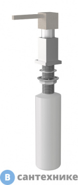 картинка Диспенсер Flortek КВАДРО FK песочный (QUADRO FK, Sand) (704.726.FK.107)