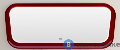 картинка Зеркало ABBER Kristall AT6702Rubin с подсветкой 120х50