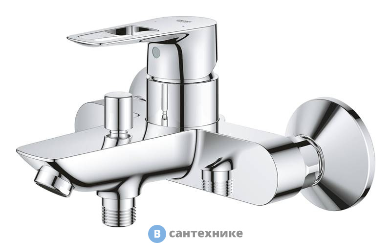 Смеситель Grohe BAU LOOP 23602001 для ванны (хром)