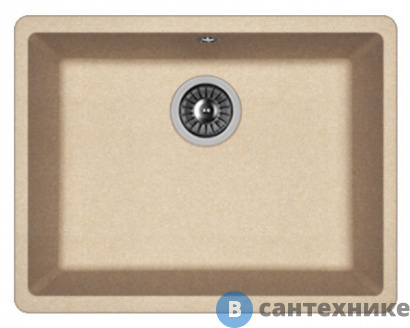 картинка Кухонная мойка FLORENTINA Вега 500, песочный FG (22.320.D0500.107)