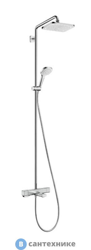Душевая стойка Hansgrohe 27687000 Croma E 280 1jet Showerpipe