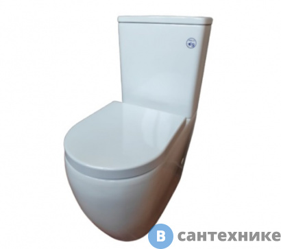 картинка Унитаз-компакт Bolu Oviedo BL-34A2157 T безободковый с сиденьем с микролифтом